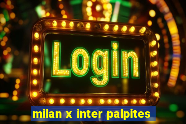 milan x inter palpites